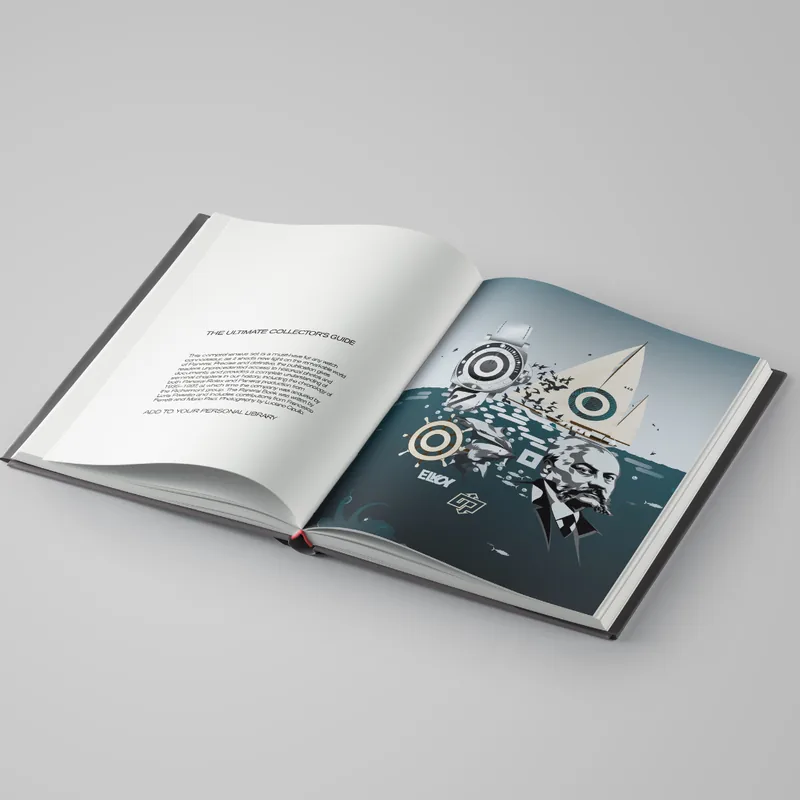 Panerai ArtQrCode® printed in a book